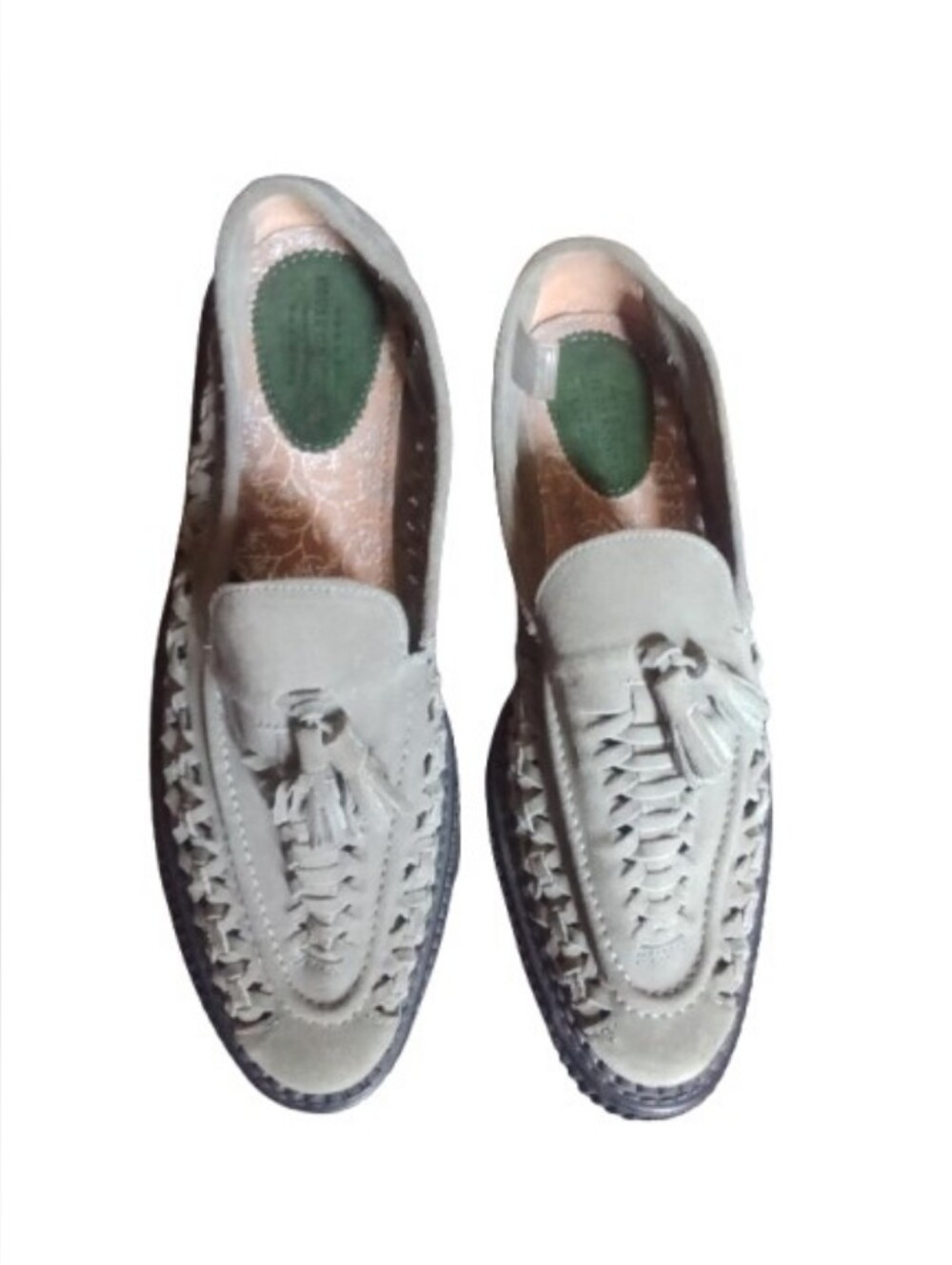 House of Hound Suede Tassel Loafers